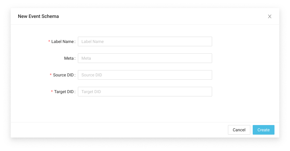 New-event-schema-window